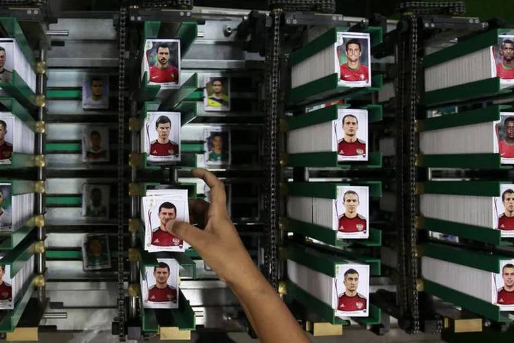 
	&Aacute;lbum da Copa: na Accenture, troca de figurinhas &eacute; oficial
 (Paulo Whitaker/Reuters)