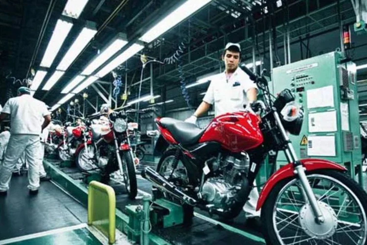 Fábrica da Honda em Manaus: um polo ainda dependente dos benefícios fiscais (Rodrigo Baleia/EXAME)
