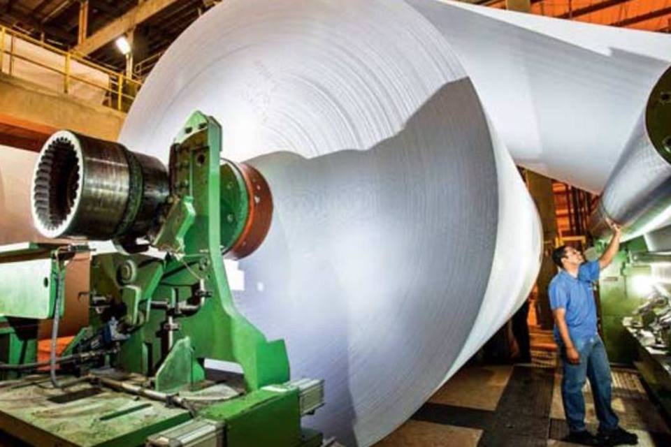 Venda da indústria de papéis sobe 3,8% até novembro