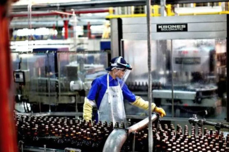 Fábrica da AmBev: com investimento, empresa pretende ampliar em 35% o processo produtivo de cerveja de sua unidade no município de Piraí (Rio de Janeiro) (Divulgação)