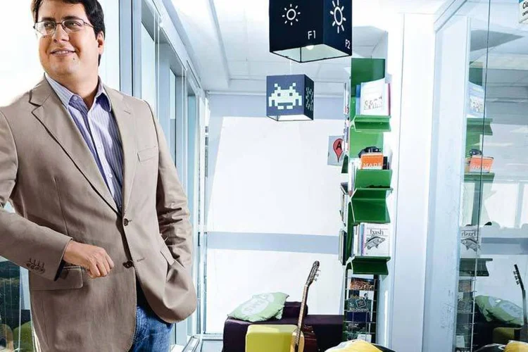 FabrIcio Bloisi, da Movile: sua empresa foi avaliada em estimados 800 milhões de reais (Germano Lüders/EXAME)