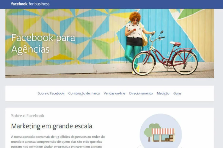 
	&quot;Facebook para Ag&ecirc;ncias&quot;: rede social lan&ccedil;ou seu portal dedicado a ag&ecirc;ncias publicit&aacute;rias
 (Reprodução)