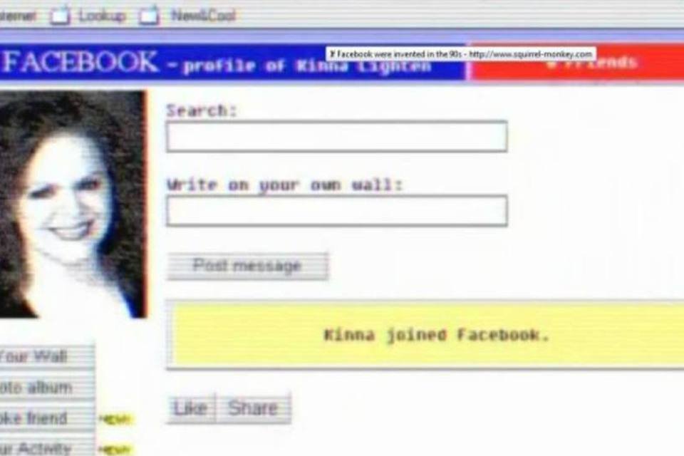 Se o Google e Facebook fossem dos anos 80