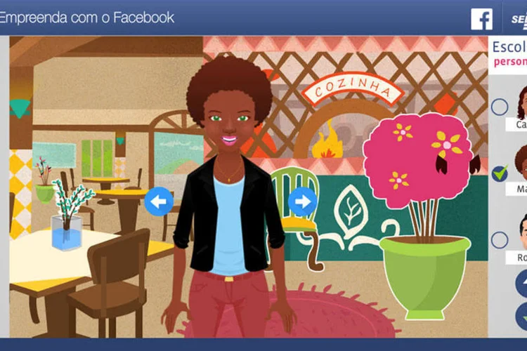 Game do Facebook para empreendedores (Reprodução/Facebook)