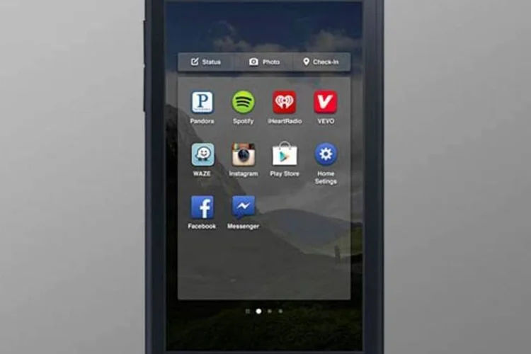 
	O Facebook Home, apresentado esta semana, estar&aacute; dispon&iacute;vel a partir do dia 12 de abril
 (Divulgação)