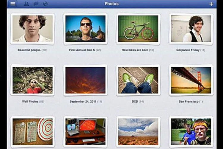 A versão 4.0 do aplicativo do Facebook é a primeira feita para uso também no iPad (Reprodução)
