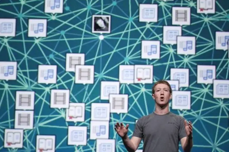 Mark Zuckerberg, CEO do Facebook: rede toma a dianteira no 'social commerce'  (Getty Images)