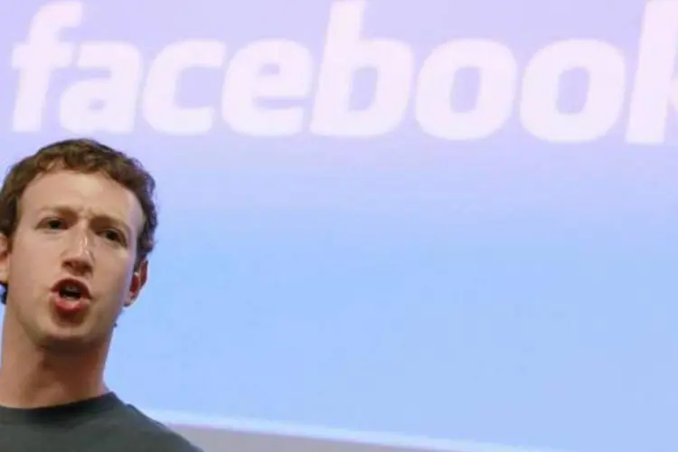 Zuckerberg mostra os dentes: é proibido compartilhar links para o Google+ no Facebook (Kimberly White/Getty Images)