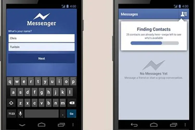 
	Facebook Messenger no Android:&nbsp;isen&ccedil;&atilde;o do tr&aacute;fego de dados ocorre por conta da pr&oacute;pria operadora
 (Facebook / divulgação)