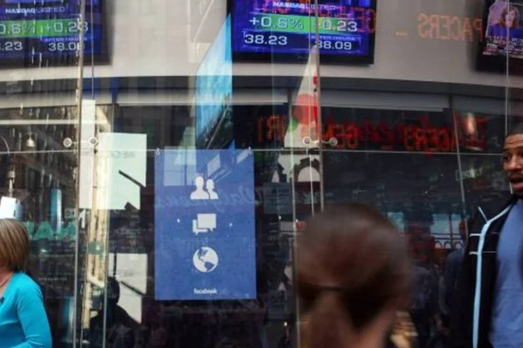 IPO do Facebook na Nasdaq: entre outras inclusões após ofertas públicas iniciais de ações estão a fabricante de software Splunk e a fornecedora de serviços financeiros EverBank (Spencer Platt/Getty Images)