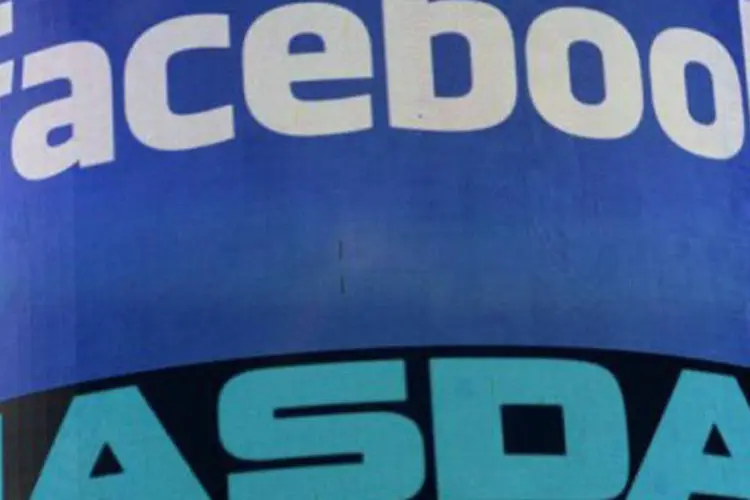Facebook: a mudança no plano de indenização, segundo a fonte, deveu-se a queixas de corretores de que a proposta feita pela Nasdaq (Emmanuel Dunand/AFP)