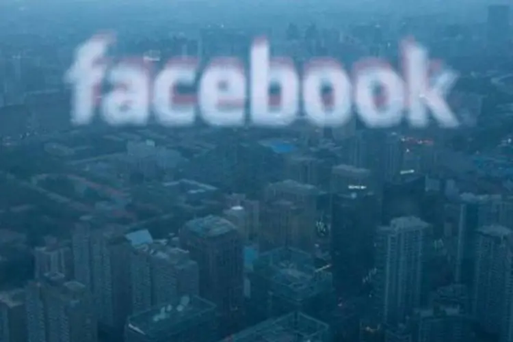 Logo do Facebook (Ed Jones/AFP)