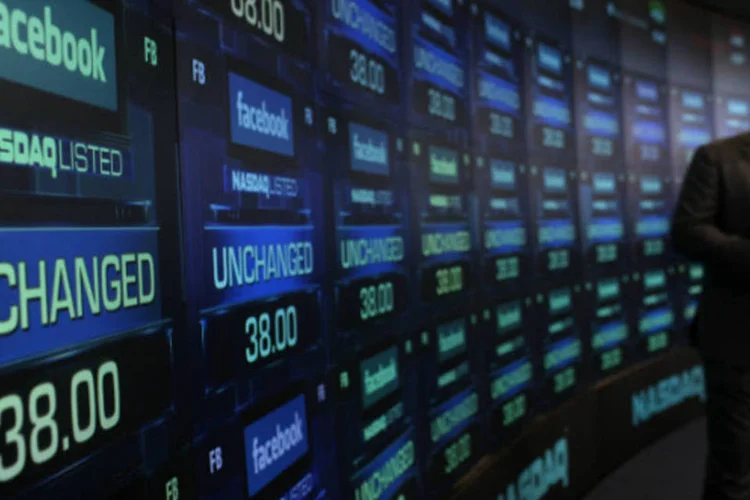 
	IPO do Facebook na Nasdaq levantou&nbsp;pouco mais de 16 bilh&otilde;es de d&oacute;lares
 (Getty Images / Scott Olson)