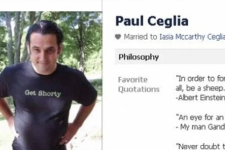 Paul Ceglia, de 39 anos, forjou documentos para tentar enganar a Justiça (Divulgação)