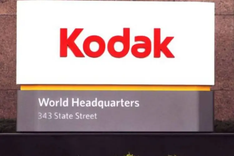 Kodak: conclusão ocorre três dias após a antiga gigante da fotografia, em concordata, ter sofrido um grande revés em outro processo sobre patente contra a Apple (Guy Solimano/Getty images)