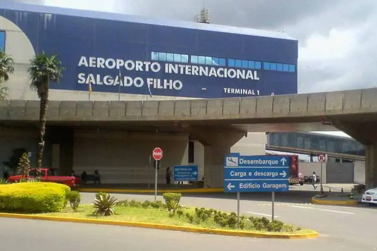 
	Crime: o crime dentro do aeroporto internacional ocorreu no momento de crise da seguran&ccedil;a p&uacute;blica no Rio Grande do Sul
 (Wikimedia Commons/Wikimedia Commons)