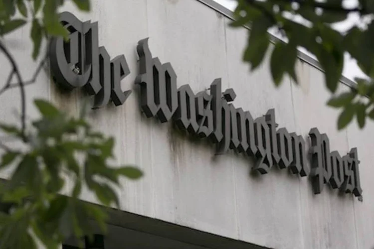 
	Fachada do jornal Washington Post: os usu&aacute;rios, ao tentarem entrar em certos artigos, eram redirecionados para p&aacute;gina que pertence aos hackers
 (Bloomberg)
