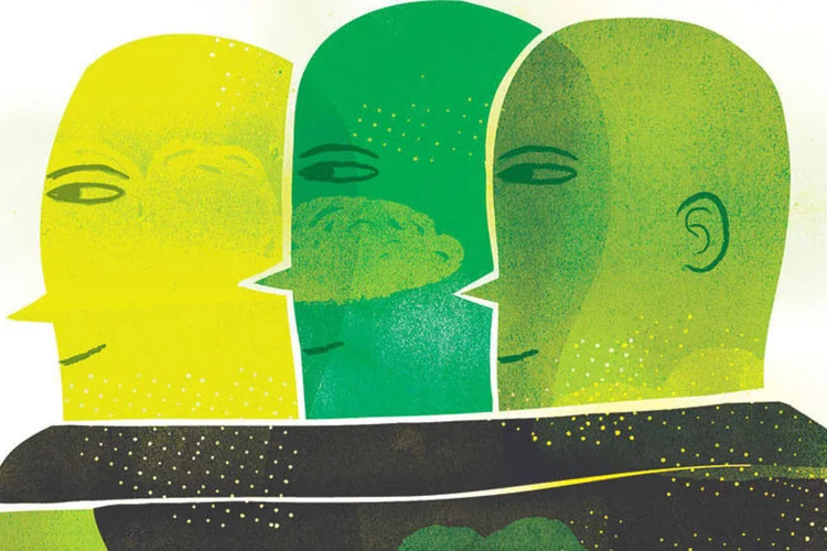 
	Grupo de trabalho: um bom m&eacute;todo ajuda a tornar a colabora&ccedil;&atilde;o mais produtiva
 (Ilustrações: Maurício Pierro)