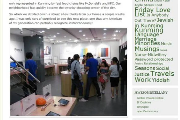A loja em Kunming foi encontrada acidentalmente por um blogueiro norte-americano de 27 anos, que divulgou fotos do local (Reprodução/BirdAbroad)