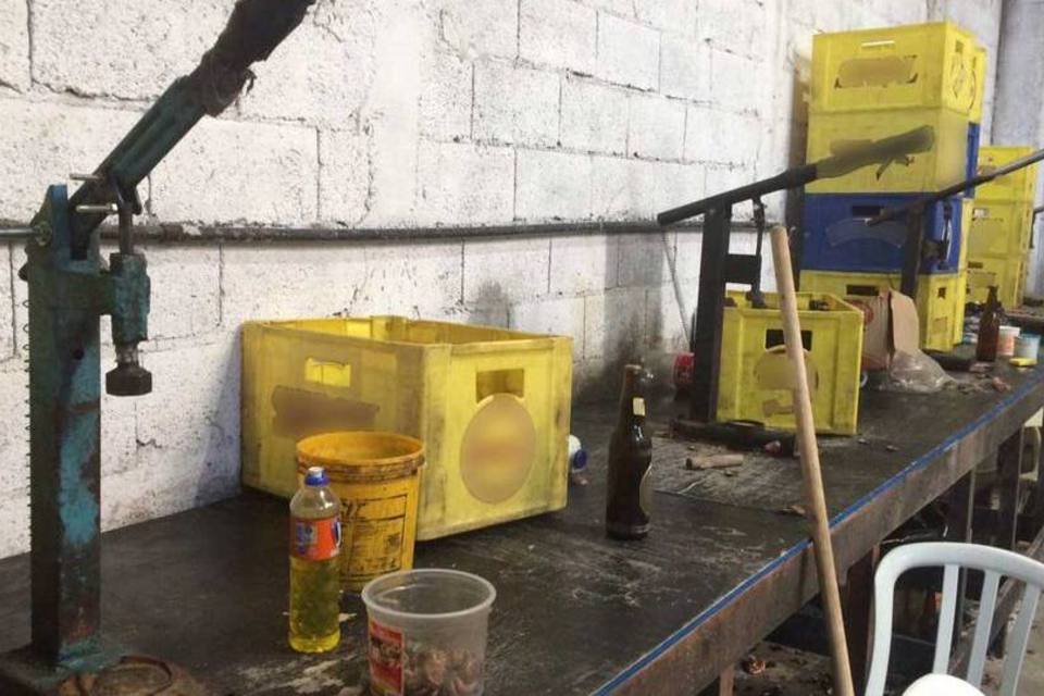 Polícia prende quadrilha suspeita de falsificar cervejas