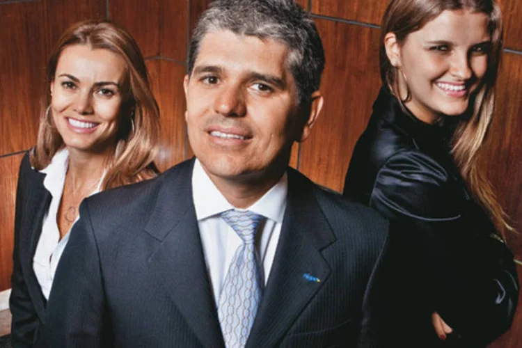 Eleusa, Luiz Alexandre e Marianna, representantes dos três núcleos da família Garcia, controladora do Algar: receita para acabar com as brigas (Fabiano Accorsi/EXAME.com)