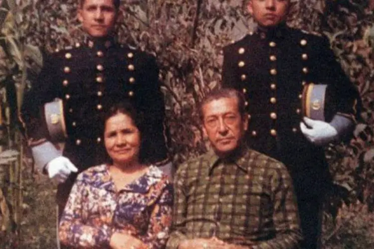 Família de Ullanta Humala, presidente eleito do Peru: para pai, índios devem governar (Divulgação)