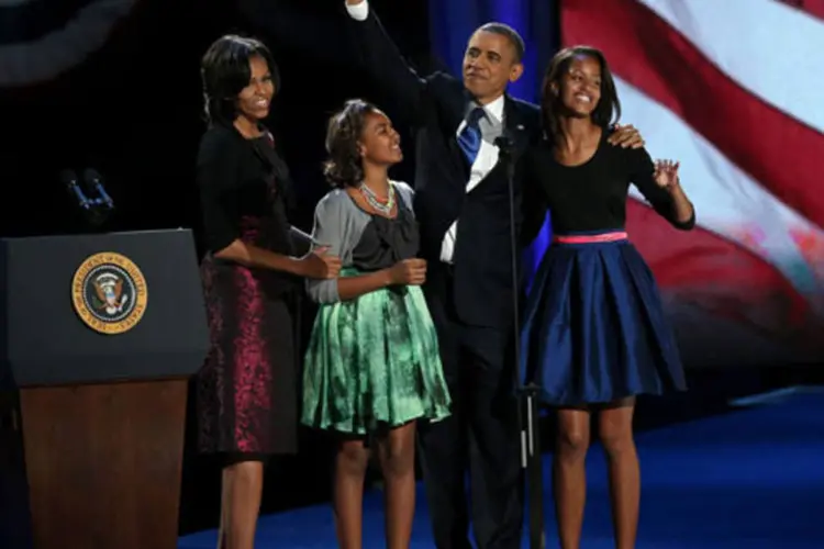 Família Obama (Getty Images)