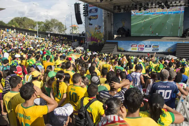 
	Fan Fest em Manaus: n&uacute;mero engloba eventos oficiais da Fifa nas 12 cidades-sede da Copa
 (Oli Scarff/Getty Images)