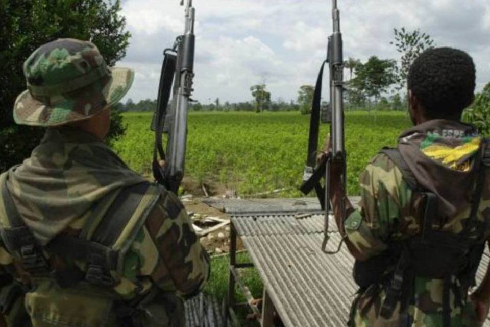 O general do Exército comentou que a guerrilha tem um plano de recrutamento de menores entre 12 e 14 anos (Getty Images)
