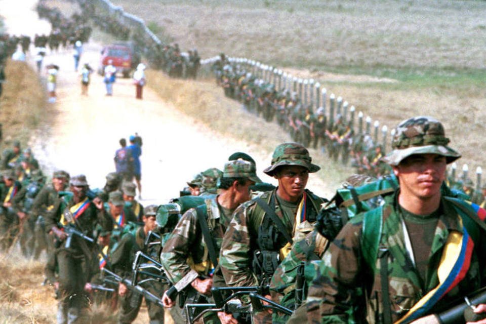 Farc contam com 5.765 membros armados na Colômbia