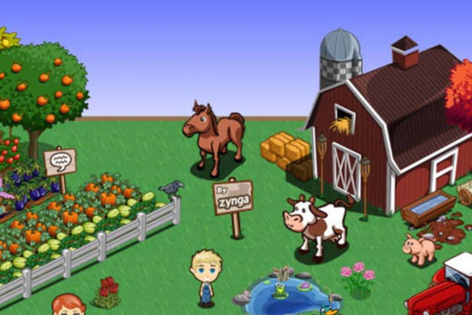 O FarmVille, da Zynga, é o mais bem sucedido dos jogos sociais  (Reprodução)