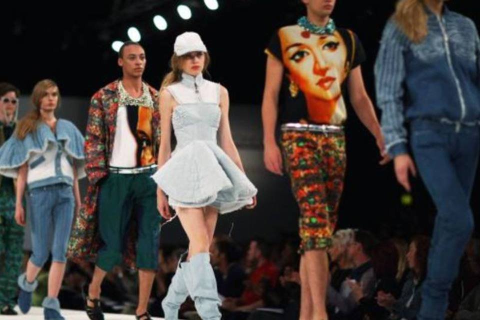 Protesto e índias futuristas marcam 1º dia da SPFW