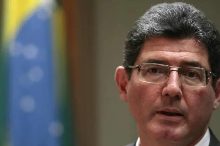 Ministro da Fazenda, Joaquim Levy: "vamos descobrir (adiante) que a economia deu uma desacelerada forte neste começo de ano" (Ueslei Marcelino/Reuters)