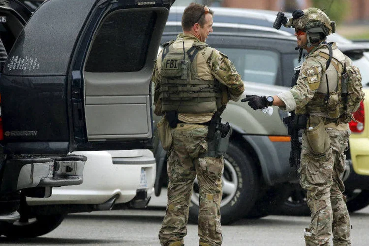 
	FBI: o processo aberto em Nova York inclui 46 nomes, dos quais 39 foram detidos hoje
 (Jonathan Ernst/Reuters)