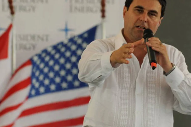 O presidente do Paraguai, Federico Franco: Lugo foi destituído em um julgamento político realizado pelo Congresso "por mau desempenho de suas funções" (©afp.com / norberto duarte)