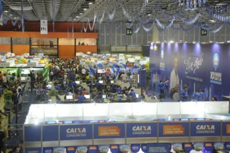 Feirão Caixa da Casa Própria no RJ: foram fechados 9.602 contratos de financiamento (Fernando Frazão/ABr)