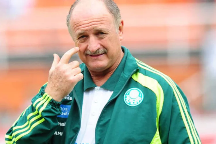 Felipão, técnico do Palmeiras (PLACAR)