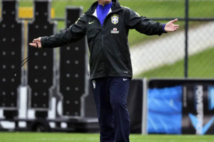 O técnico da Seleção Brasileira Luiz Felipe Scolari, o Felipão (Gaspar Nóbrega/VIPCOMM)