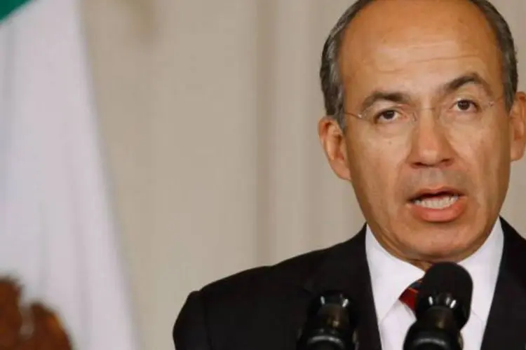 
	O ex-presidente Felipe Calder&oacute;n: os dados foram coletados durante sua administra&ccedil;&atilde;o, entre dezembro de 2006 e novembro de 2012
 (Chip Somodevilla/Getty Images)