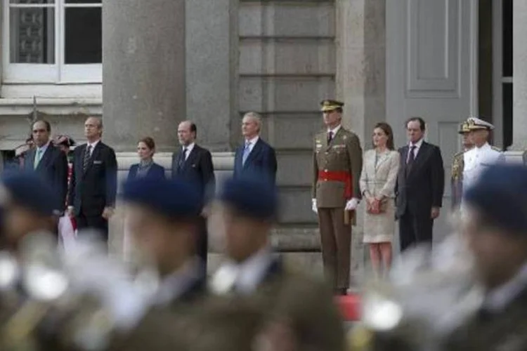 Rei Felipe VI: "colaboração sincera e generosa é o melhor caminho para alcançar as legítimas aspirações de cada pessoa" (Dani Pozo/AFP)