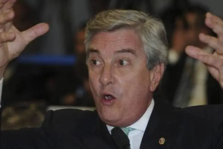 
	Fernando Collor de Mello: o&nbsp;senador nega todas as acusa&ccedil;&otilde;es
 (José Cruz/Agência Brasil)