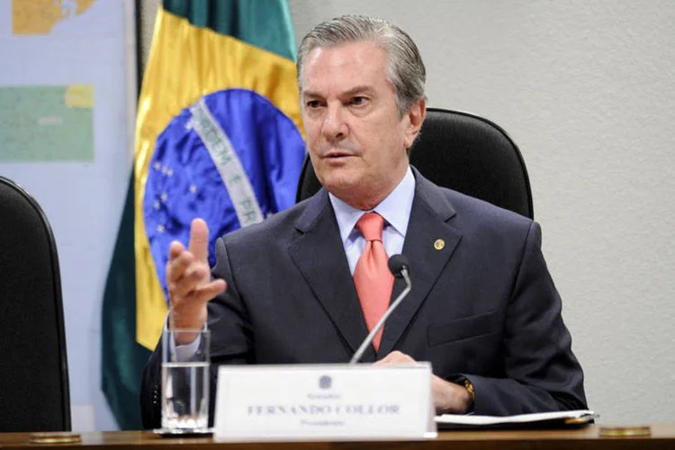 Collor: o julgamento será retomado com o voto do ministro Edson Fachin (Pedro França/Agência Senado/Agência Senado)