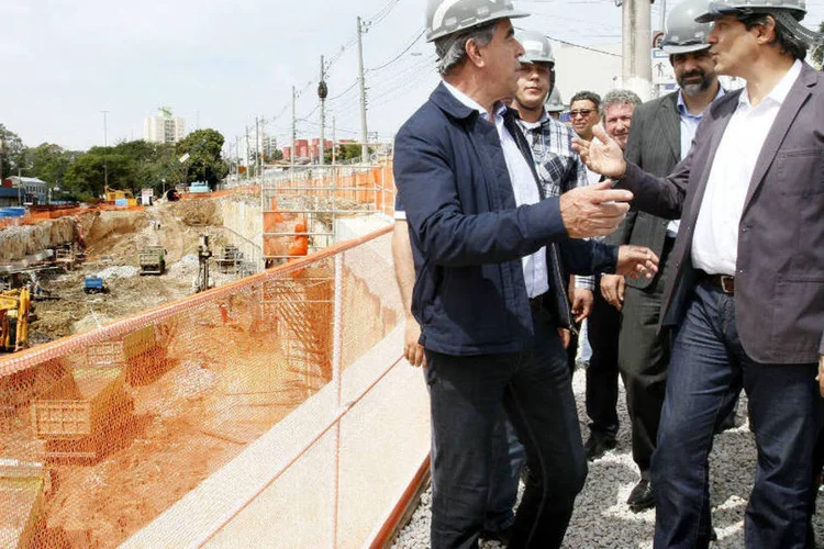Haddad: ele destacou importância do equipamento público para combater descarte irregular de lixo (Heloisa Ballarini/Secom)