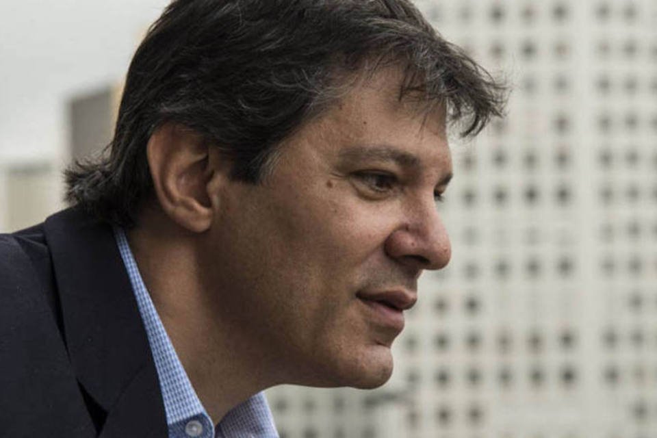 
	Fernando Haddad, prefeito de S&atilde;o Paulo
 (Paulo Fridman/Bloomberg)