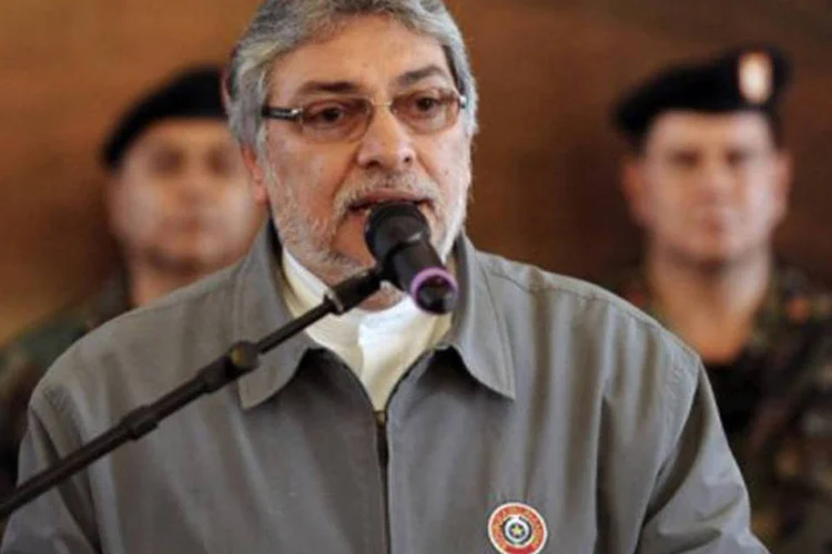 
	Fernando Lugo: &nbsp;Lugo viajou para Caracas na manh&atilde; desta quarta.
 (Norberto Duarte/AFP)