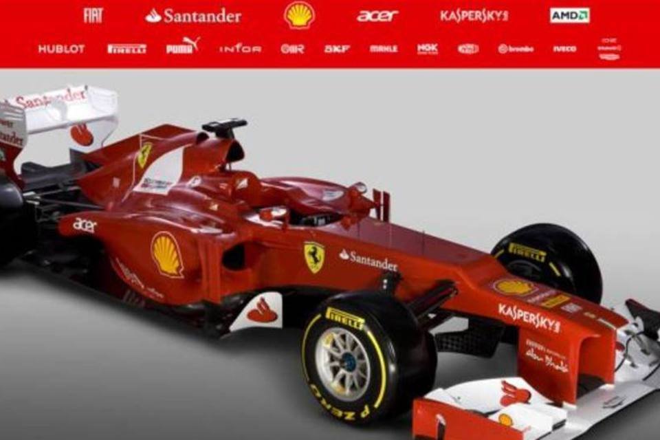 Santander e Ferrari prorrogam patrocínio da F-1 até 2017