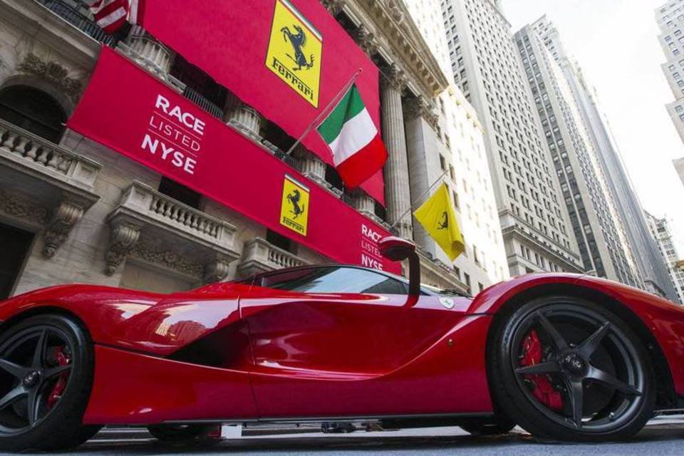 Ferrari abre capital e já se destaca na pista de Wall Street