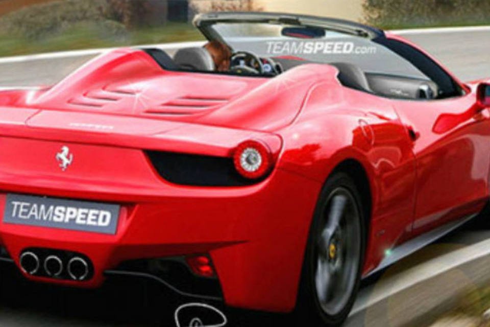 Site divulga detalhes da Ferrari 458 Italia Spider