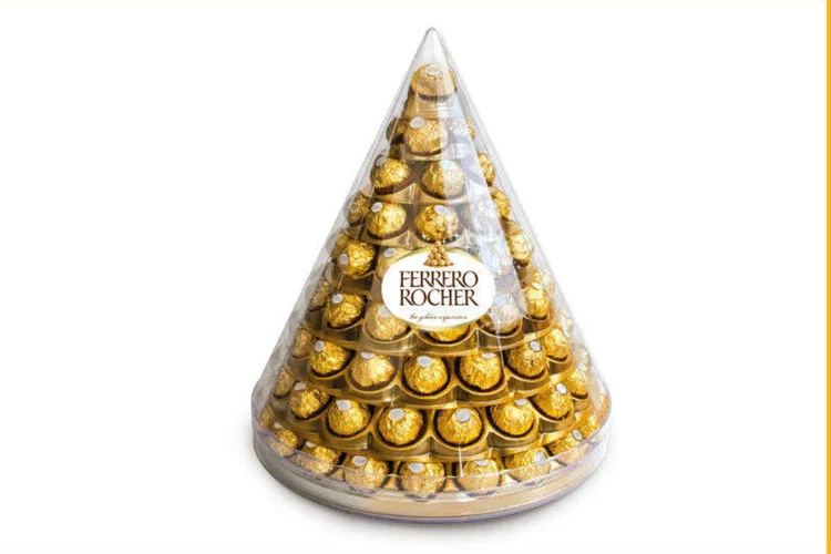 Pirâmide da Ferrero Rocher: 96 bombons nessa Páscoa (Divulgação)