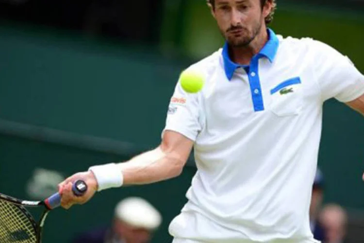 
	Ferrero durante o &uacute;ltimo Wimbledon: durante toda a carreira, disputou 33 finais, ganhando 15 t&iacute;tulos
 (Leon Neal/AFP)